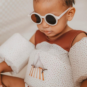 Жилет с нарукавниками Mrs. Ertha "Unique Dots", шоколадная крошка